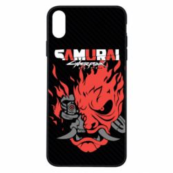 Чехол для iPhone Xs Max Cyberpunk samurai - PrintSalon