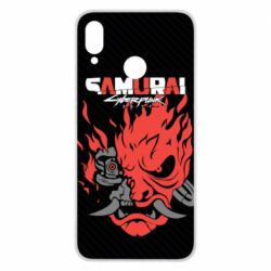 Чехол для Huawei P Smart Plus 2018 Cyberpunk samurai - PrintSalon