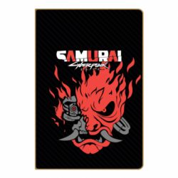 Блокнот с принто Cyberpunk samurai - PrintSalon