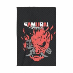 Полотенце с принтом Cyberpunk samurai - PrintSalon