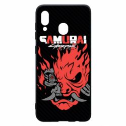 Чехол для Samsung A20 Cyberpunk samurai - PrintSalon