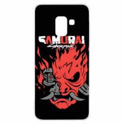 Чехол для Samsung A8 2018 Cyberpunk samurai - PrintSalon
