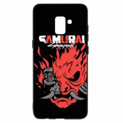 Чехол для Samsung A8+ 2018 Cyberpunk samurai - PrintSalon