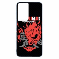 Чехол для Samsung S21 Cyberpunk samurai - PrintSalon