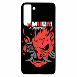 Чехол для Samsung S21+ Cyberpunk samurai - PrintSalon
