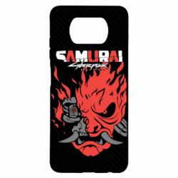 Чехол для Xiaomi Poco X3 Cyberpunk samurai - PrintSalon