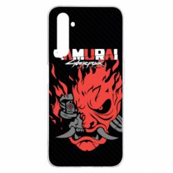 Чехол для Realme 6 Pro Cyberpunk samurai