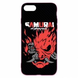 Чехол для iPhone SE 2022 Cyberpunk samurai - PrintSalon