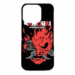 Чехол для iPhone 14 Pro Cyberpunk samurai - PrintSalon
