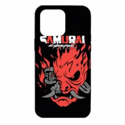 Чехол для iPhone 14 Pro Max Cyberpunk samurai
