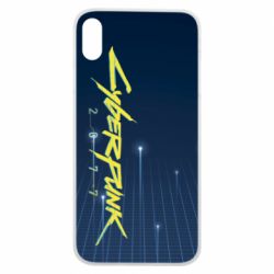 Чехол для iPhone Xs Max Cyberpunk with background - PrintSalon