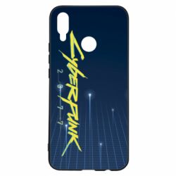Чехол для Huawei P Smart Plus 2018 Cyberpunk with background - PrintSalon