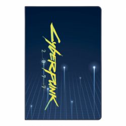 Блокнот с принто Cyberpunk with background - PrintSalon