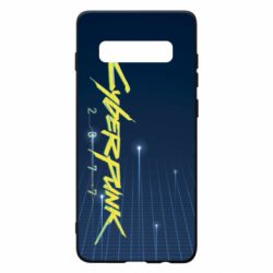 Чехол для Samsung S10+ Cyberpunk with background - PrintSalon