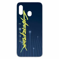 Чехол для Samsung A20 Cyberpunk with background - PrintSalon