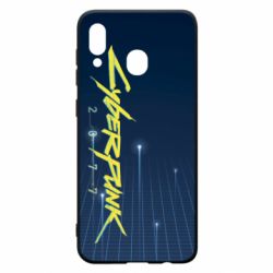 Чехол для Samsung A30 Cyberpunk with background - PrintSalon
