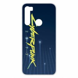 Чехол для Xiaomi Redmi Note 8 Cyberpunk with background - PrintSalon