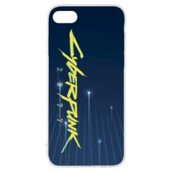 Чехол для iPhone SE 2020 Cyberpunk with background - PrintSalon
