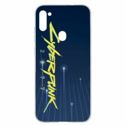 Чехол для Samsung A11/M11 Cyberpunk with background - PrintSalon