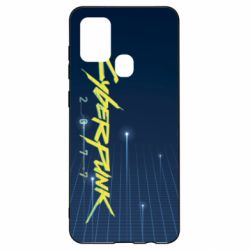 Чехол для Samsung A21s Cyberpunk with background - PrintSalon