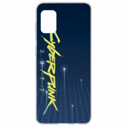 Чехол для Samsung A31 Cyberpunk with background - PrintSalon