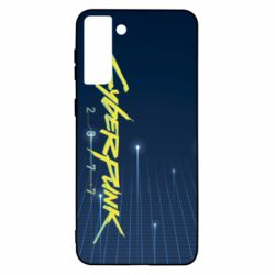 Чехол для Samsung S21+ Cyberpunk with background - PrintSalon