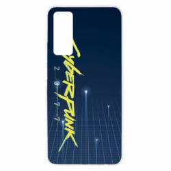 Чехол для Huawei P Smart 2021 Cyberpunk with background - PrintSalon