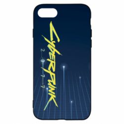Чехол для iPhone 8 Cyberpunk with background - PrintSalon