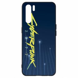 Чехол для Oppo A91/Reno3 Cyberpunk with background - PrintSalon