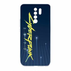 Чехол для Xiaomi Redmi 9 Cyberpunk with background - PrintSalon