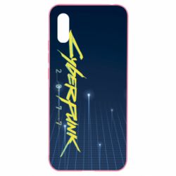 Чехол для Xiaomi Redmi 9a Cyberpunk with background - PrintSalon