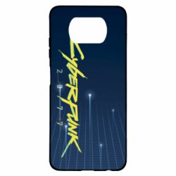 Чехол для Xiaomi Poco X3 Cyberpunk with background - PrintSalon