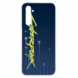 Чехол для Realme 6 Pro Cyberpunk with background