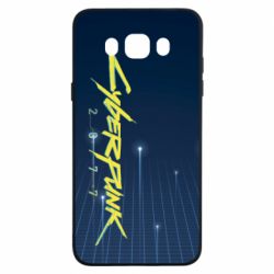 Чехол для Samsung J7 2016 Cyberpunk with background - PrintSalon