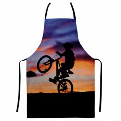 Фартух з 3D принтом Cyclist - PrintSalon