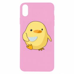 Чехол для iPhone Xs Max Цыпленок с ножом мем - PrintSalon