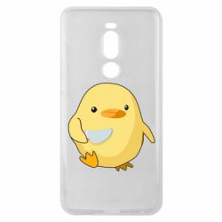 Чехол для Meizu Note 8 Цыпленок с ножом мем - PrintSalon