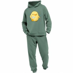 Детский костюм Цыпленок с ножом мем - PrintSalon