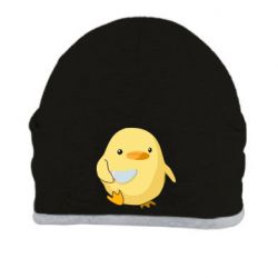 Шапка Цыпленок с ножом мем - PrintSalon