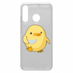Чехол для Huawei P30 Lite Цыпленок с ножом мем - PrintSalon