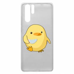 Чехол для Huawei P30 Pro Цыпленок с ножом мем - PrintSalon