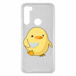 Чехол для Xiaomi Redmi Note 8 Цыпленок с ножом мем - PrintSalon