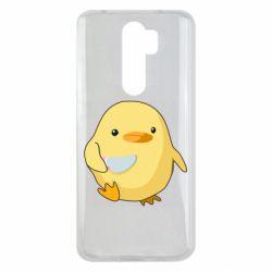 Чехол для Xiaomi Redmi Note 8 Pro Цыпленок с ножом мем - PrintSalon