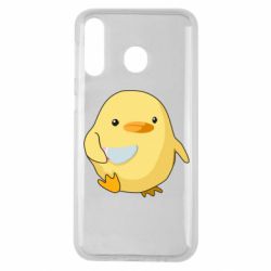 Чехол для Samsung M30 Цыпленок с ножом мем - PrintSalon