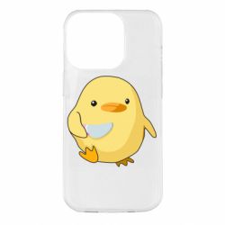 Чехол для iPhone 14 Pro Цыпленок с ножом мем - PrintSalon