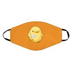 Маска многоразовая Цыпленок с ножом мем - PrintSalon