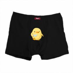 Трусы-боксеры Цыпленок с ножом мем - PrintSalon