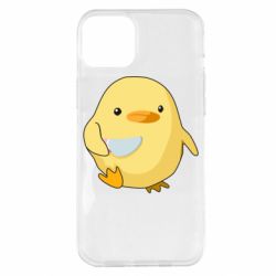 Чехол для iPhone 14 Plus Цыпленок с ножом мем - PrintSalon