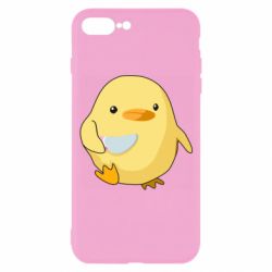 Чехол для iPhone 7 Plus Цыпленок с ножом мем - PrintSalon