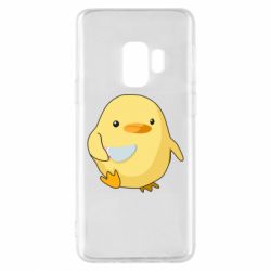 Чехол для Samsung S9 Цыпленок с ножом мем - PrintSalon